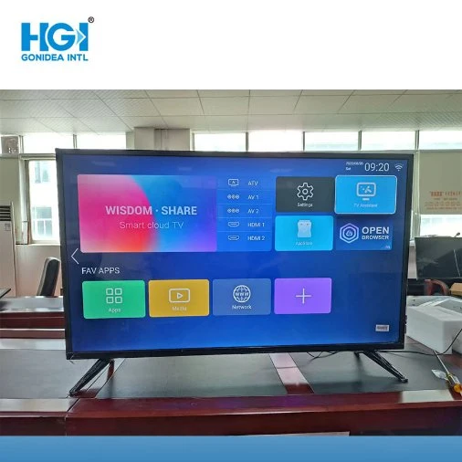 Televisore LCD LED UHD da 65 pollici all'ingrosso 4K Smart Hgt