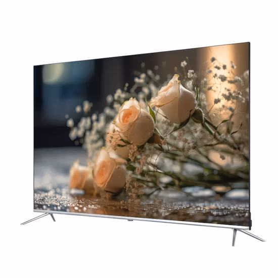 Televisione digitale UHD 4K a schermo piatto 65 75 85 pollici Smart TV Bluetooth di grandi dimensioni Web OS LED LCD Android Online TV